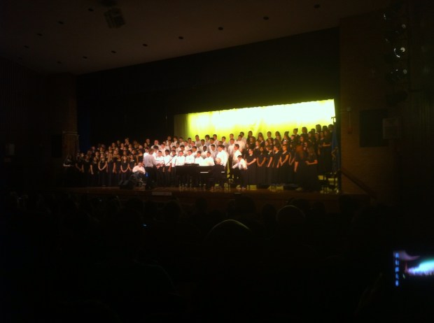 Newington High School choral groups  May 30th